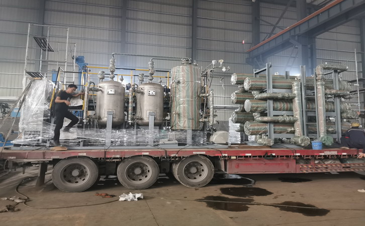 撬裝管式反應系統(tǒng)裝置發(fā)貨了