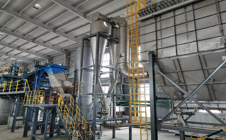 鋰輝石鋰云母硫酸鹽法生產(chǎn)碳酸鋰設(shè)備