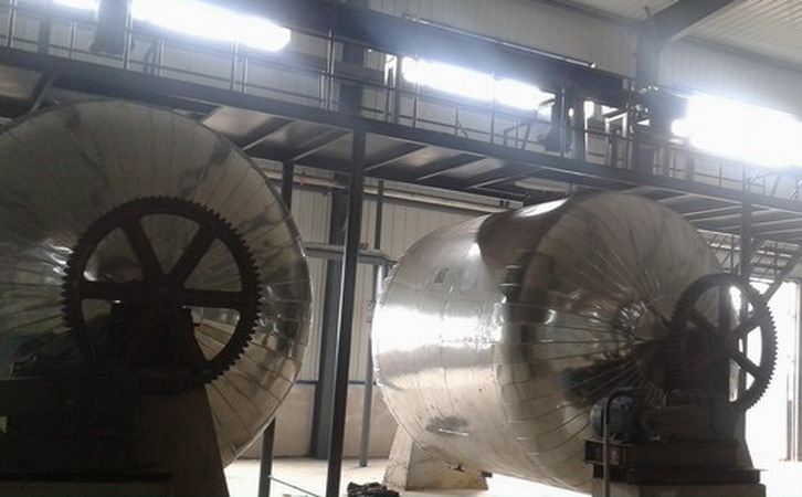 非標(biāo)活性炭脫鹽反應(yīng)罐和高固液比臥式反應(yīng)罐